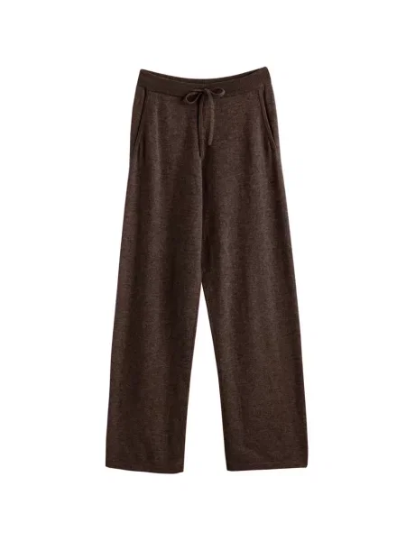 Pantaloni Chinti & Parker din cașmir maro