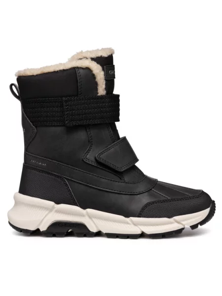 Geox Cizme de zăpadă J Flexyper Plus Boy M negru