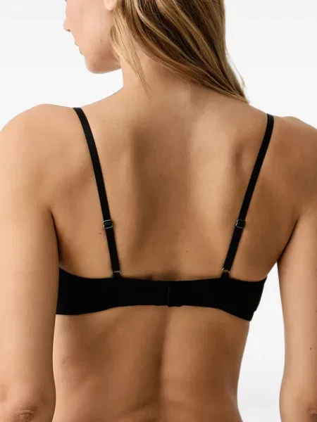 Σουτιέν τριγωνάκι Emporio Armani με δαντέλα μαύρο