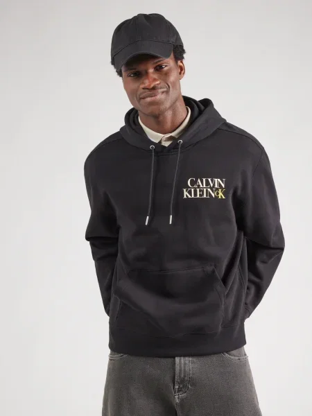 Mikina Calvin Klein Jeans čierna