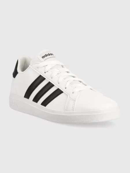 Sneakersy adidas białe