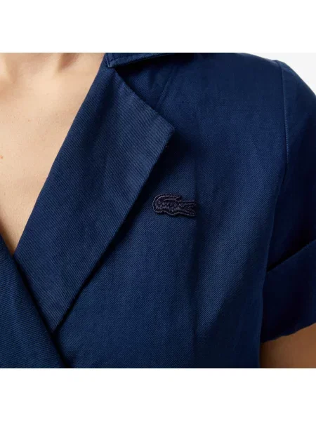 Lacoste Sukienka Lacoste granatowa