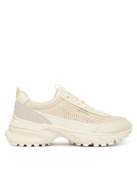 Sportcipők Calvin Klein Hike Runner Lup Lin Mesh fehér