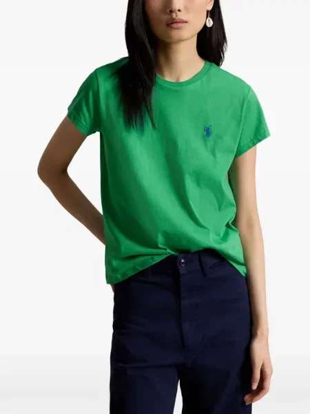 Matlasat sneakerși Polo Ralph Lauren cu autograf de catifea cord albastru