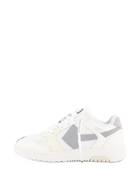 Sneakerși Off-white business alb