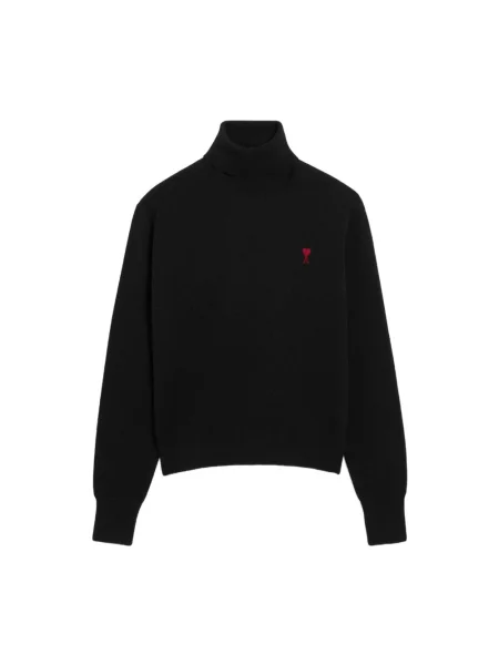 Sweter Ami Paris czarny