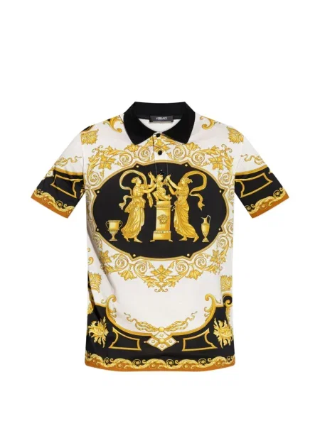 Polo Versace alb