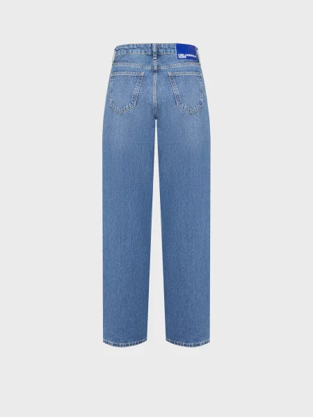 Прямі джинси Karl Lagerfeld Jeans синій
