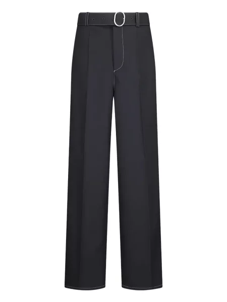 Opasan hlače Jil Sander siva