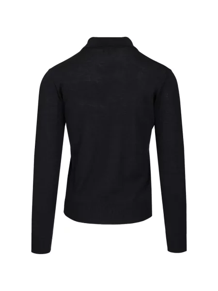 Tricou polo Emporio Armani negru