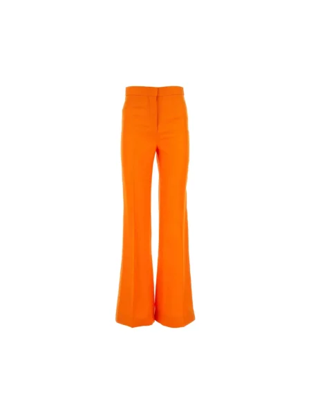 Spodnie Stella Mccartney pomarańczowe