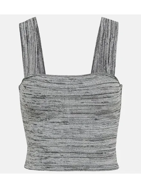 Cropp top Proenza Schouler tricotate alb