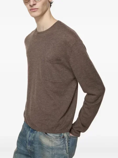 Pulover Acne Studios lung maro