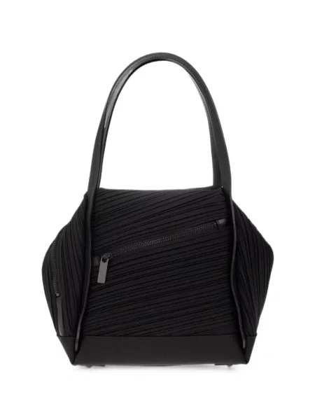 Geantă shopper Pleats Please Issey Miyake negru
