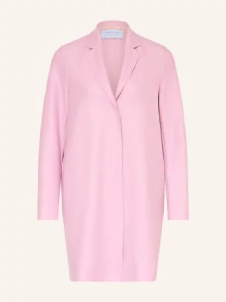 Harris Wharf London Płaszcz Wełniany rosa