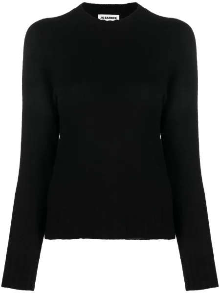 Pulover Jil Sander de lână negru
