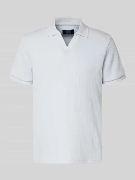 Koszulka polo z dzianiny o kroju regular fit z dekoltem w serek Mcneal