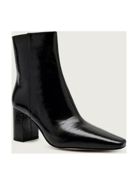 Michael Kors De piele botine cu ELISE negru