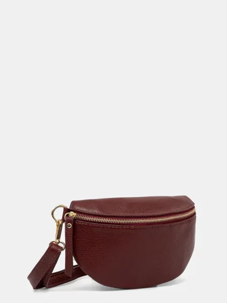 Кожаный ремень Answear.lab бордовый