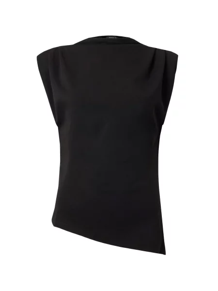 Anna Field Top negru