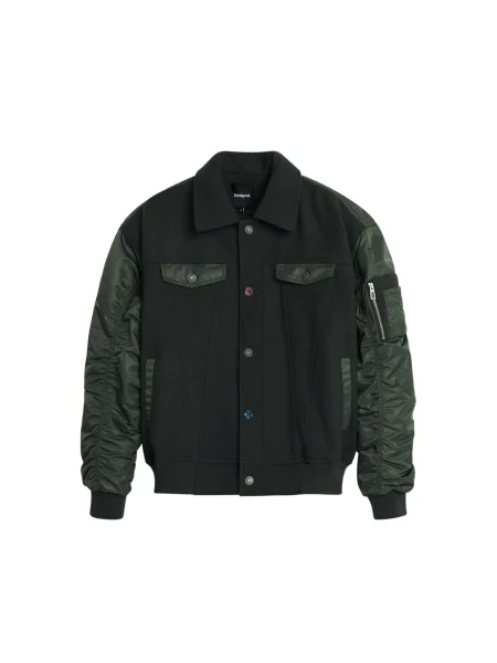 Desigual Prehodna jakna kaki / temno zelena