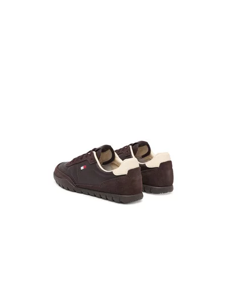 Superge Tommy Jeans Tj Low Leather Runner rjava