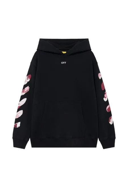 Mikina s kapucňou Off-white biela