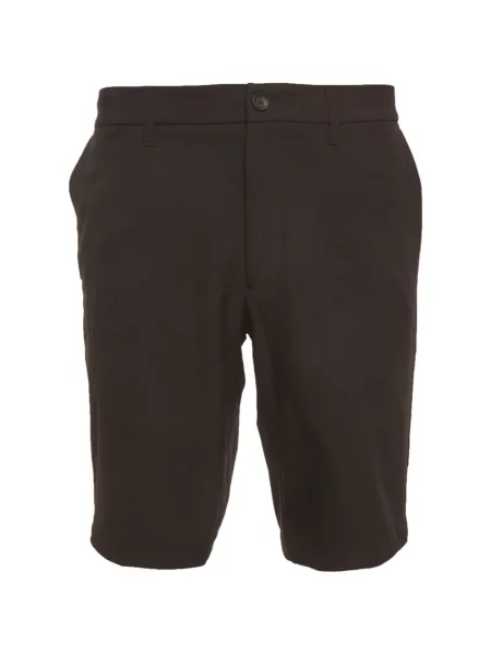 Pantaloni scurți Boss din crep negru