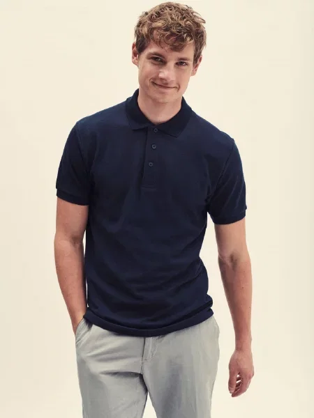 Pólóing Fruit Of The Loom kék