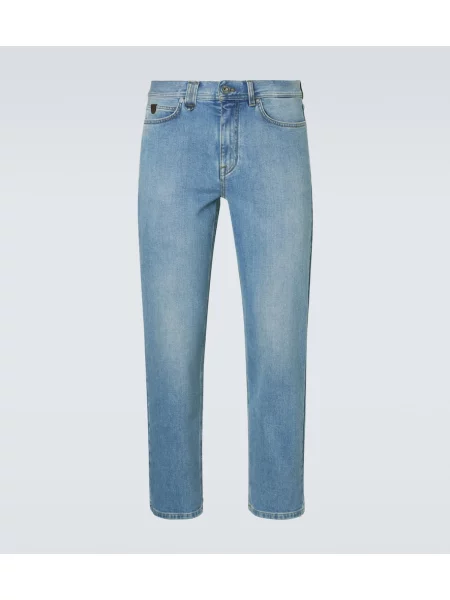 Blugi drepți Brioni albastru
