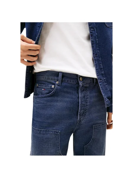 Džínsy Tommy Hilfiger modrá