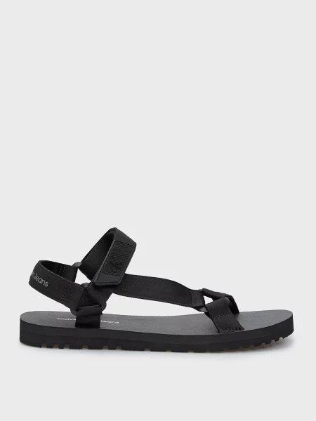 Сандалії Calvin Klein Jeans на липучках чорні