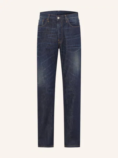 Acne Studios Džíny S Pravidelným Střihem dark blue modré