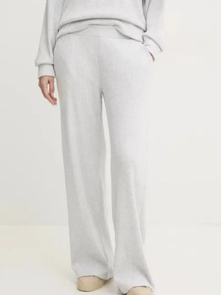 Homewear hlače Abercrombie & Fitch melanž siva