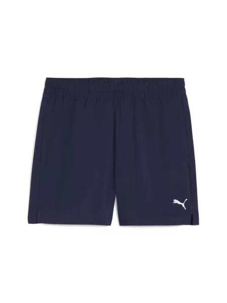 PUMA tkane szorty TAD ESSENTIALS 5" Akcesoria Niebieski S białe