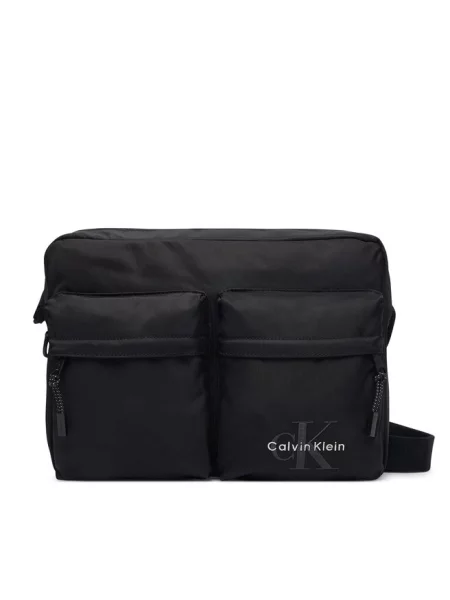 Calvin Klein Saszetka Bolt Laptop Flight Bag czarny