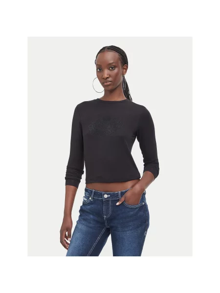 Juicy Couture Blúz Regular Fit fekete