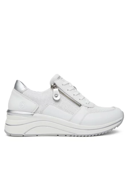 Sneakersy Remonte białe