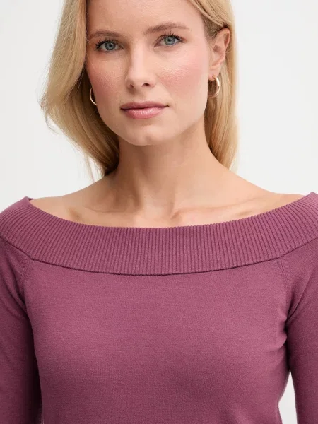 Легкий свитер United Colors Of Benetton фиолетовый