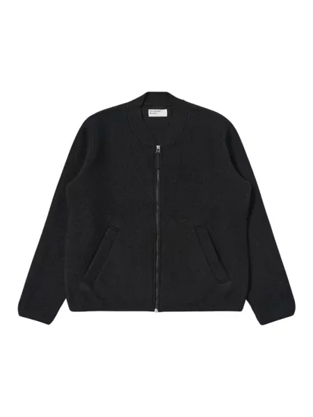 Kurtka bomber Universal Works wełniany czarny