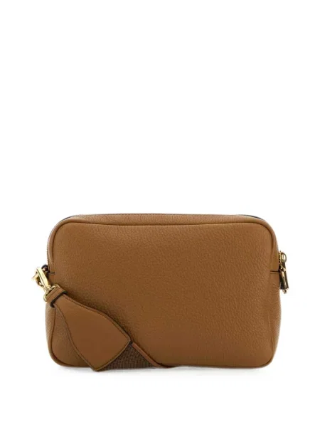 Crossbody kabelka Prada hnedá