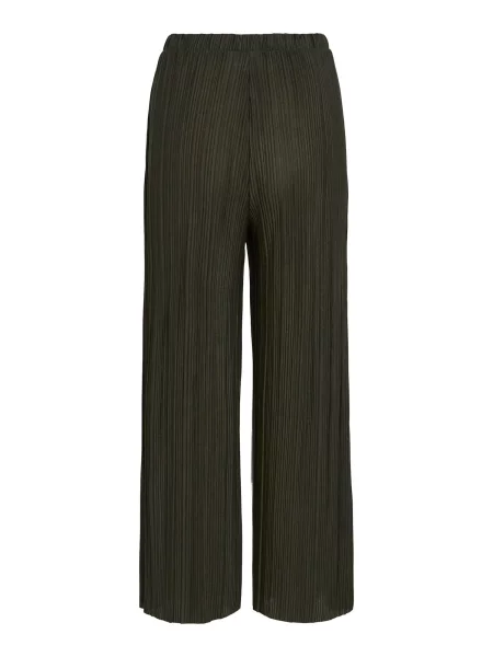 VILA Pantaloni VIPlisa pin verde