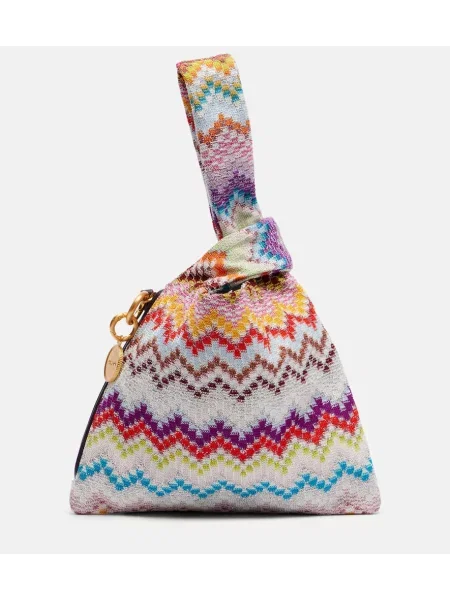 Geantă Missoni din jacard mini