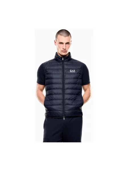 Kompaktowa kamizelka Emporio Armani Ea7 niebieska