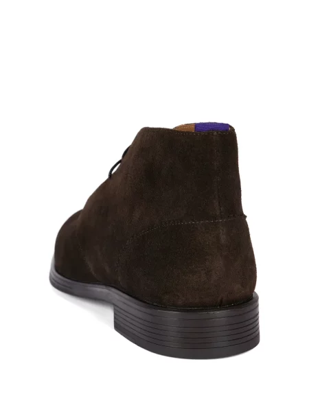 Desert boots Ps Paul Smith με κορδόνια σουέντ καφέ