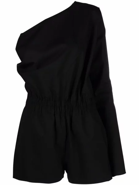 Salopetă Rick Owens asimetrică negru