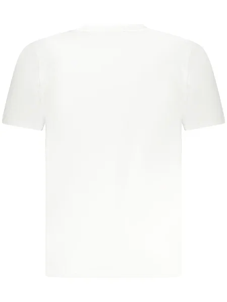 Tricou Cavalli Class scurt alb