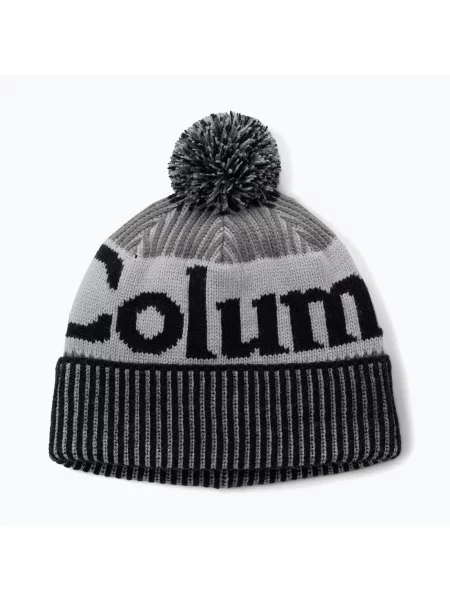 Gyerek téli sapka Columbia Polar Powder III black/columbia grey/city grey. Méret: OS fekete