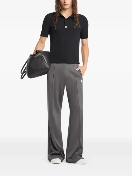 Polo Courreges negru