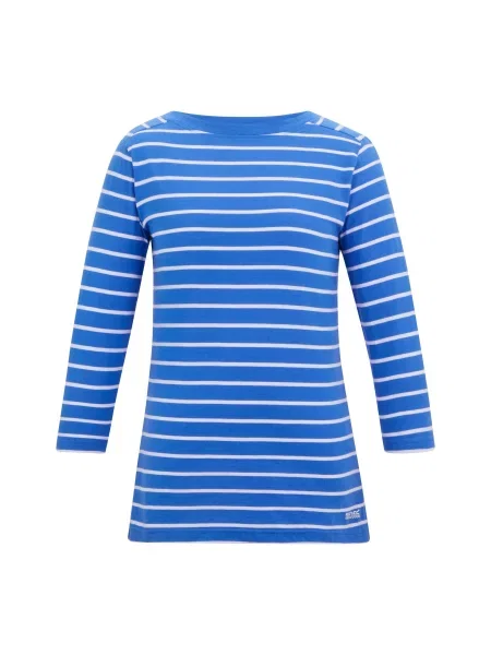 T-shirt W Paski Baylette II biała
